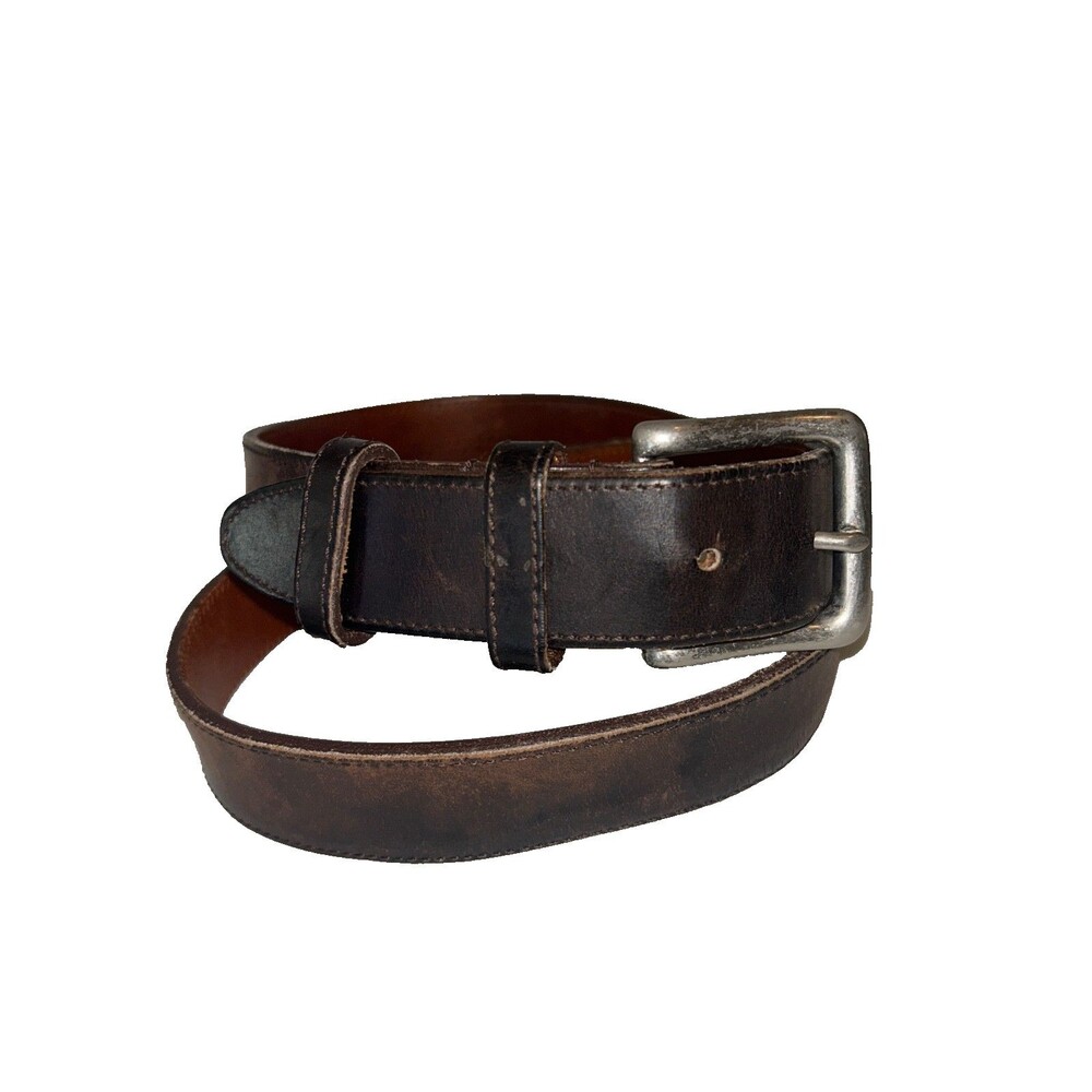 COACH Vintage Made in USA Men’s Leather Belt size 40/100 cm Mocha